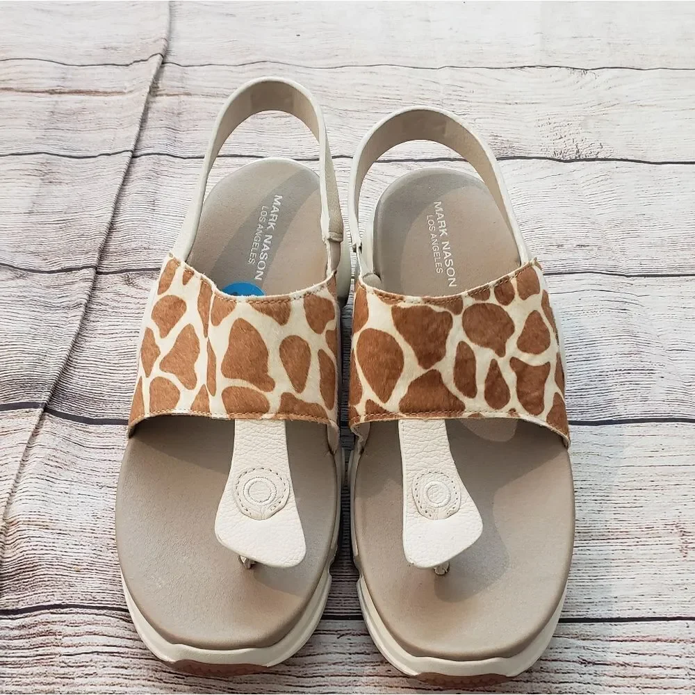 NWOB MARC NASON Giraffe Sandal Platform, Sz 10